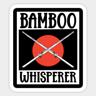 Bamboo Whisperer - Bamboo Sword - Kendo Sticker